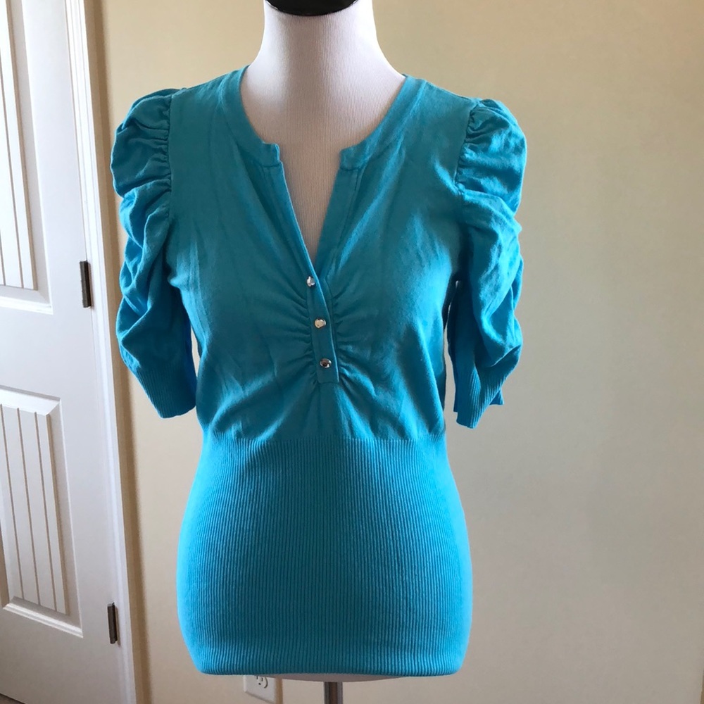 INC- Teal sweater